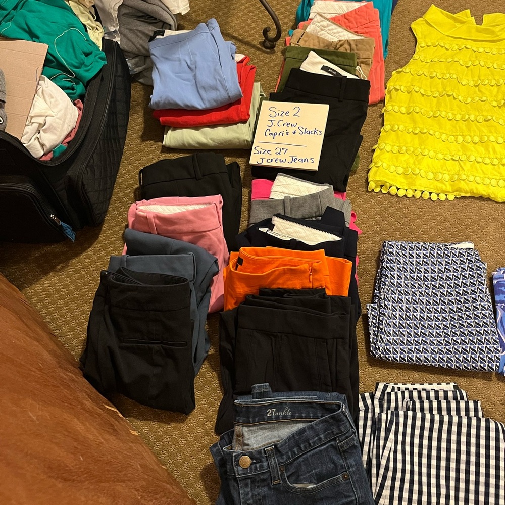 J.Crew Capri Pants and Jeans Collection